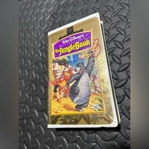 The Jungle Book VHS 30th Anniversary Edition Walt Disney Clamshell Case 1990s